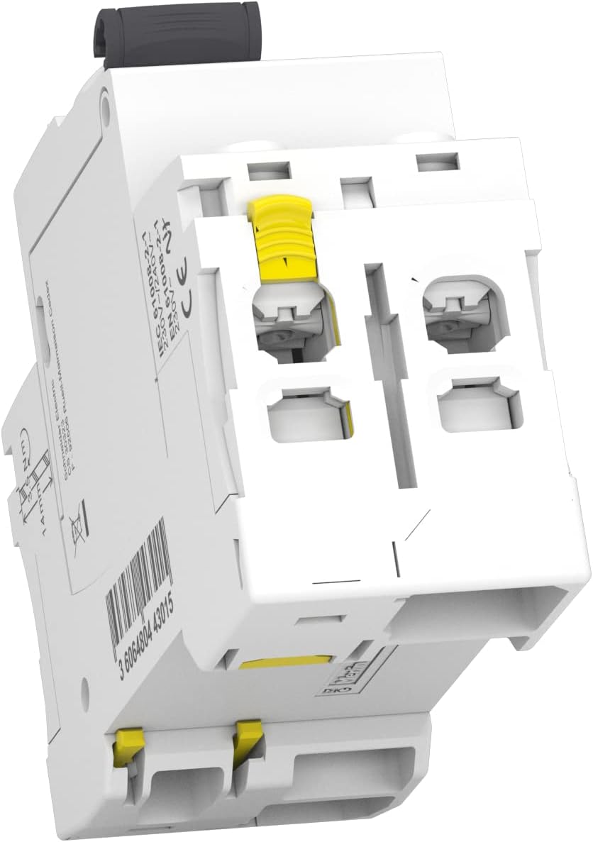 Schneider A9Z21240 Disjoncteur différentiel iID, 2P, 40A, 30mA Type A, Blanc