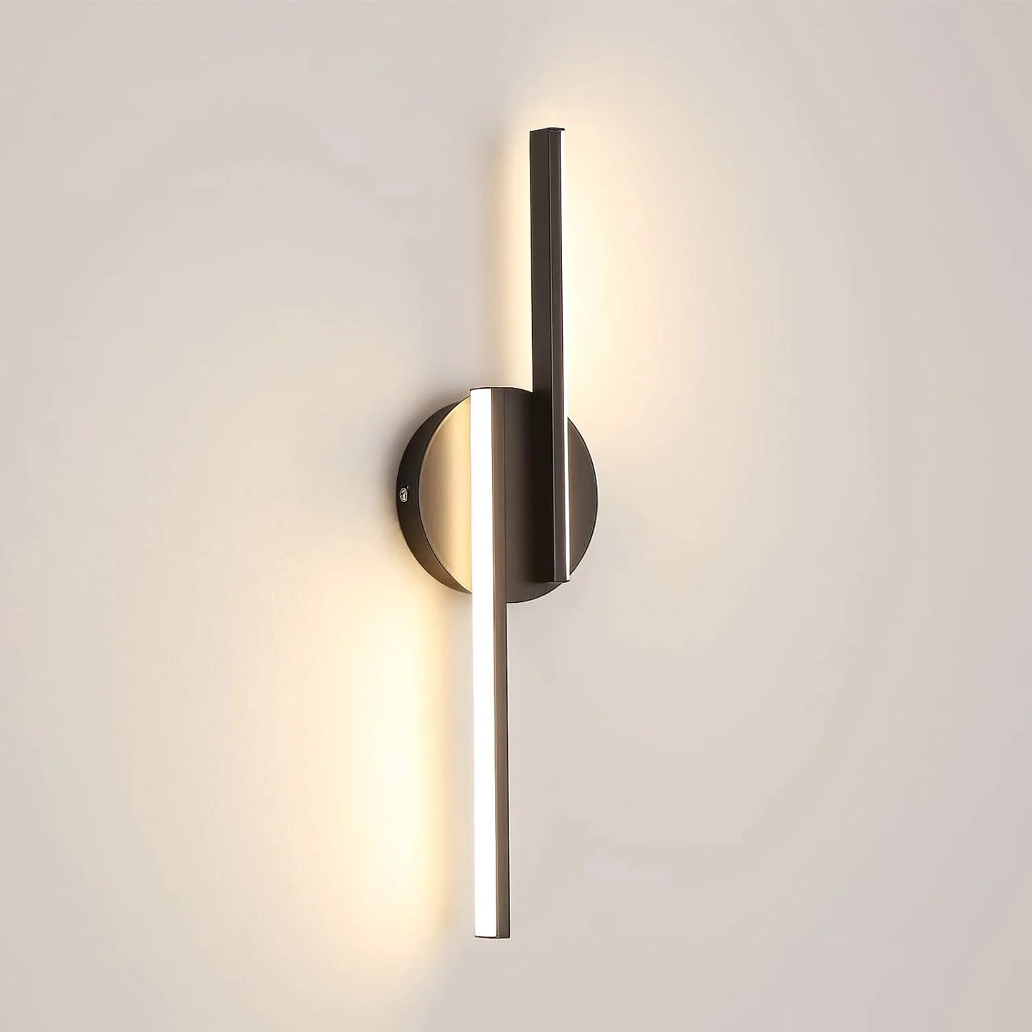 Applique murale LED, applique murale intérieure moderne 16W 1800LM 3000K plafonnier, appliques murales pour salon couloir couloir escalier