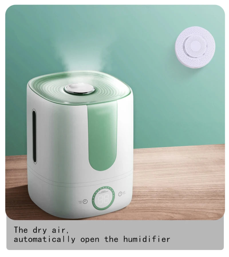 Tuya Zigbee/WiFi capteur de qualité de l'air moniteur boîte à air intelligente PM2.5 compteur de CO2 formaldéhyde cov capteur de température et d'humidité et passerelle