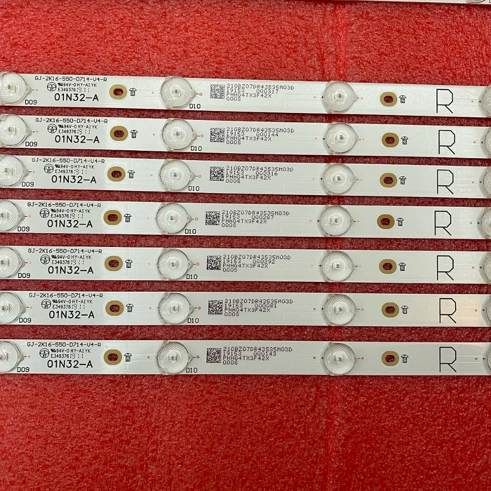 Bande de rétroéclairage LED, 55PFF5701/T3 55PUS6482 55PUS7002 LB55072 V1 V0 55PUS6162 55PUS6551 55PUS6432 55PUT6101/12 55PUS6501/12
