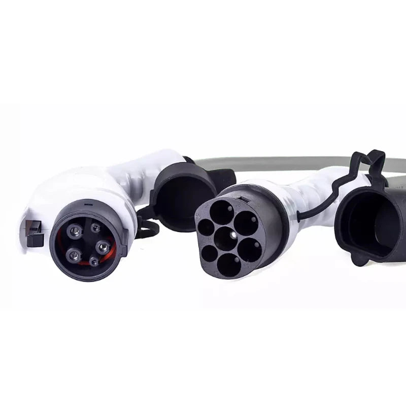 vehicule  électrique Type 1 à type 2 ev chargeur de câble j1772 32a chargeur de véhicule électrique 5M iec62196 evse kit