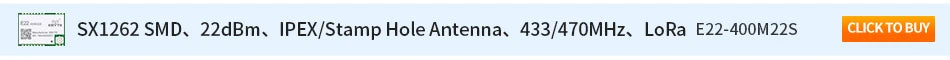Technologie de communication éventuelles I de petite taille CC1101 technologie Transcsec sans fil EBYTE E07-M1101D-SMA carte de développement 433MHz à faible puissance