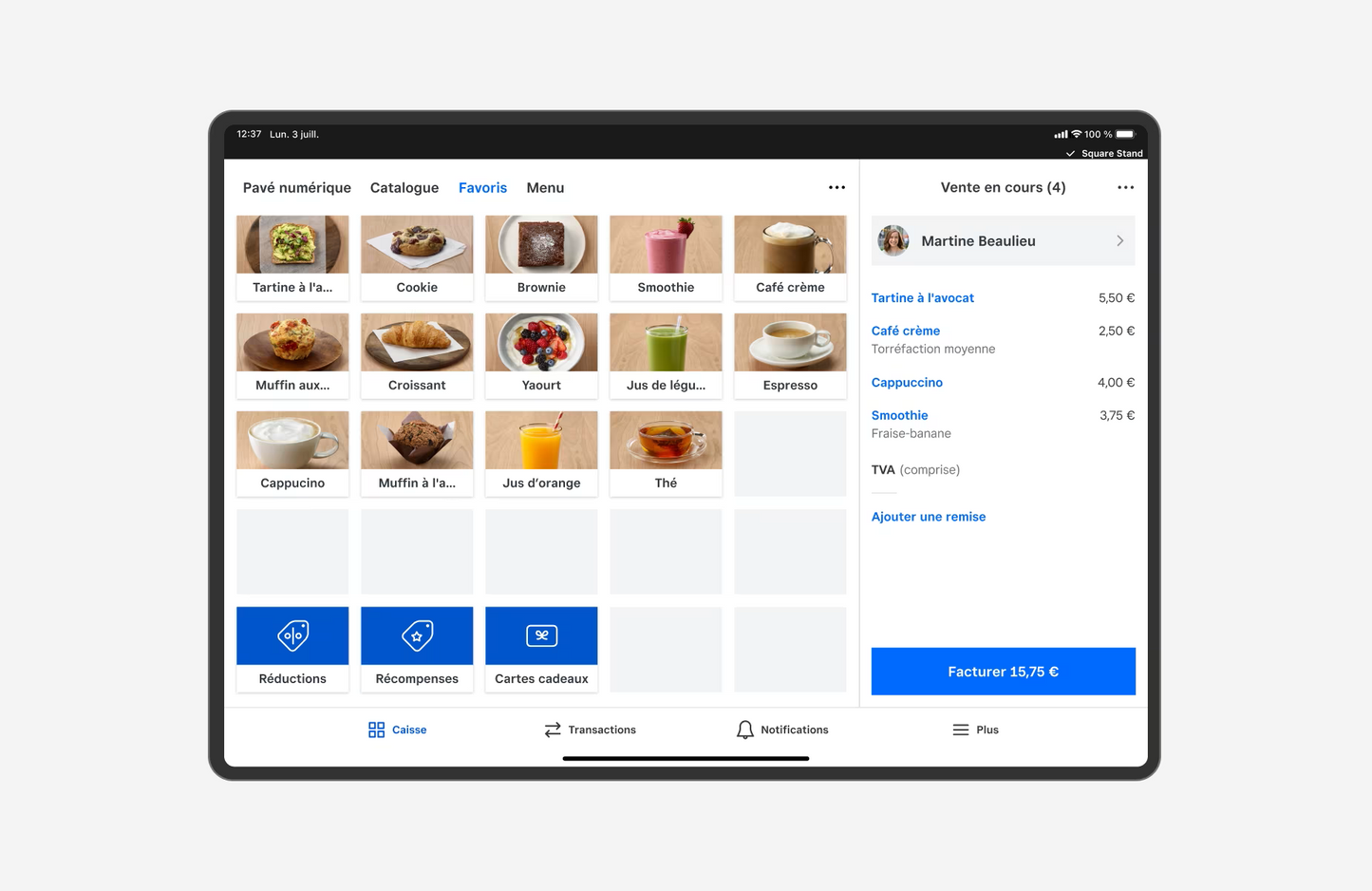 Square Stand (2e génération)