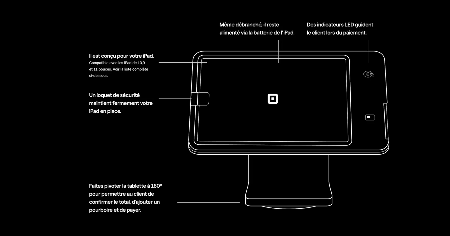 Square Stand (2e génération)