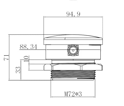 Détecteur d'application Mobile sans fil ultrasonique, capteur de niveau de liquide, d'eau, de carburant, d'huile, indicateur d'alarme, moniteur de réservoir à distance TLC2206
