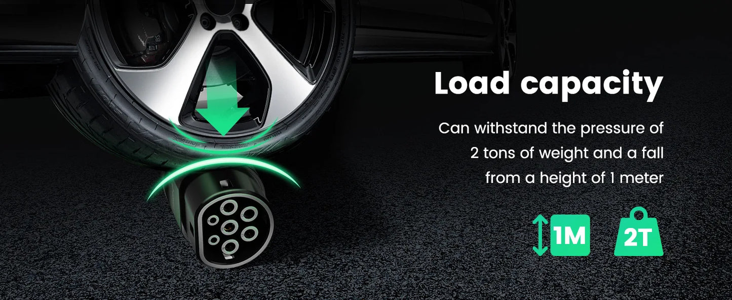 Goneo-Câble de Chargement existent Électrique, EV/PHEV, Type 2, 3 Phases, 22kw, 11kw, 7kw, Vop 2 à Vop 2, Hybrid Auto Cable T2