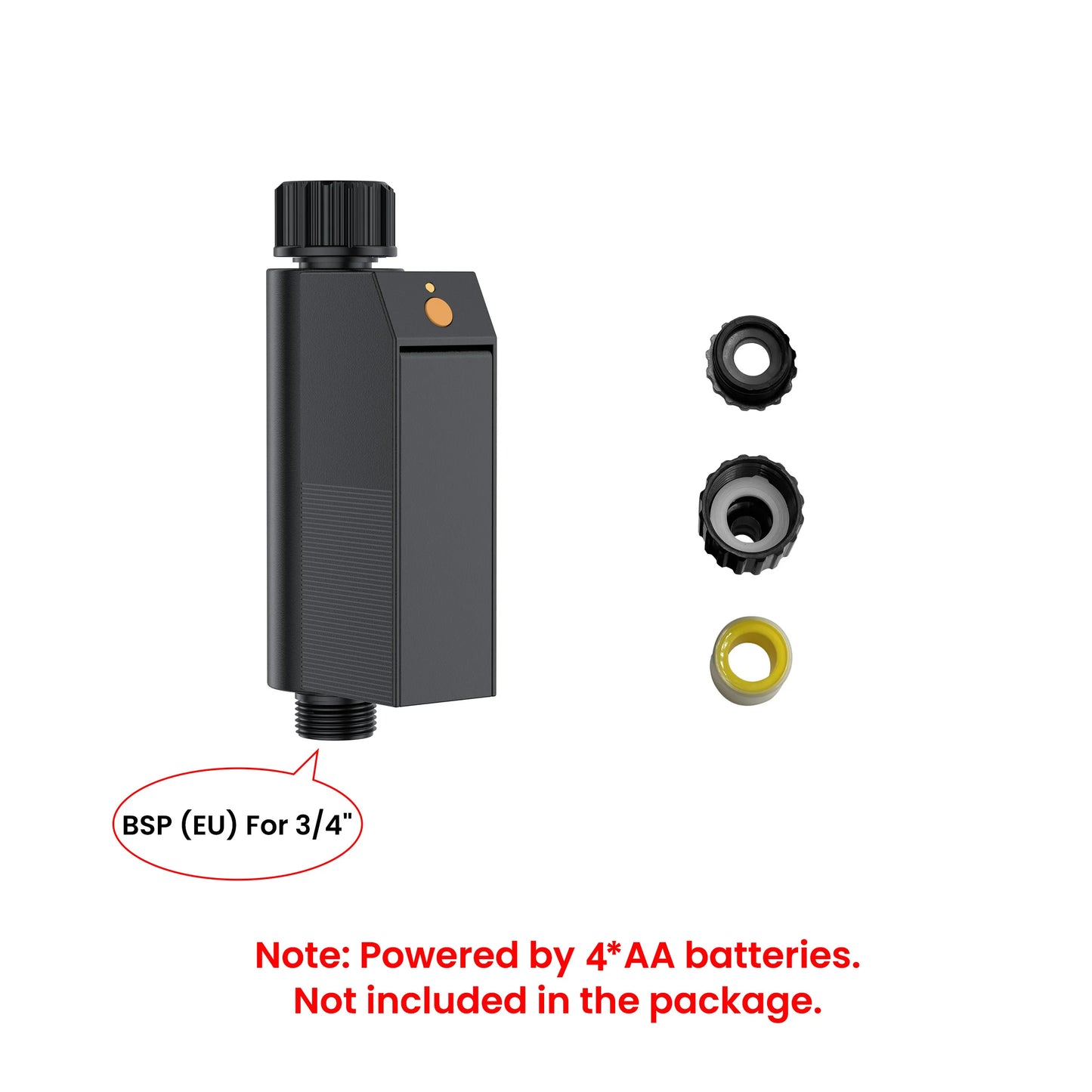 GIRIER Minuterie d'eau intelligente Minuterie d'arrosage WiFi Aucun hub requis pour l'irrigation goutte à goutte de tuyau d'arrosage fonctionne avec l'application Tuya prend en charge Alexa