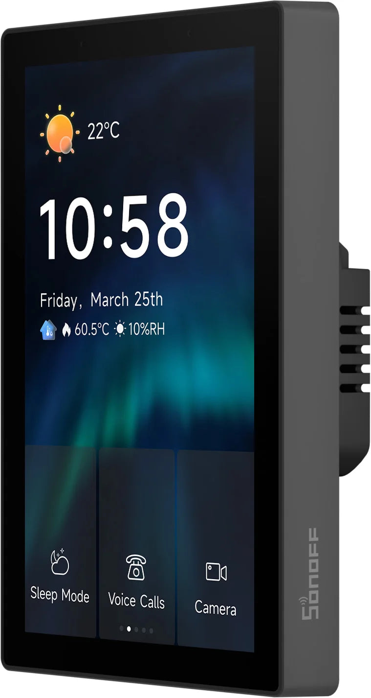 SONOFF NSPanel Pro 120 Type panneau de commande pour maison intelligente consommation d'énergie intelligente Module de commutation bricolage prise en charge des appareils Sonoff