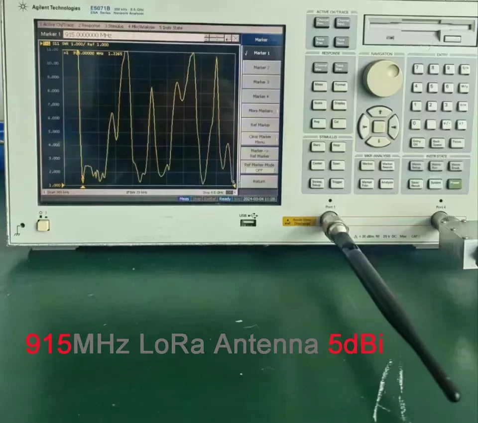 Antenne LoRa 868MHz / 915MHz 5DBi SMA mâle avec câble d'extension IPEX omnidirectionnel pour LoRa méshtastique 32 V3 LoRaWAN1/2/4 pièces