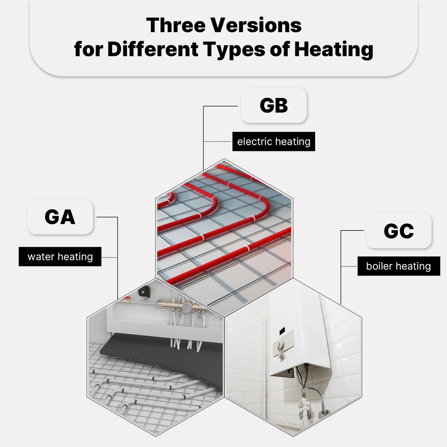 MOES-Tuya Matter WiFi Smart ThermoandreTemperature Contrmatérielle, Water Bomicrophone, Electric Heating, Alexa, Google, Apple SmartThings