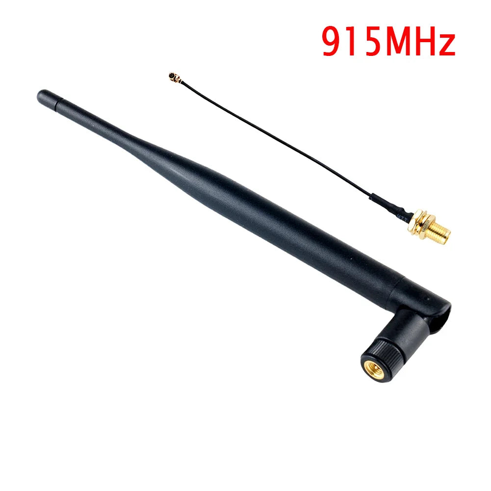 Antenne LoRa 868MHz / 915MHz 5DBi SMA mâle avec câble d'extension IPEX omnidirectionnel pour LoRa méshtastique 32 V3 LoRaWAN1/2/4 pièces