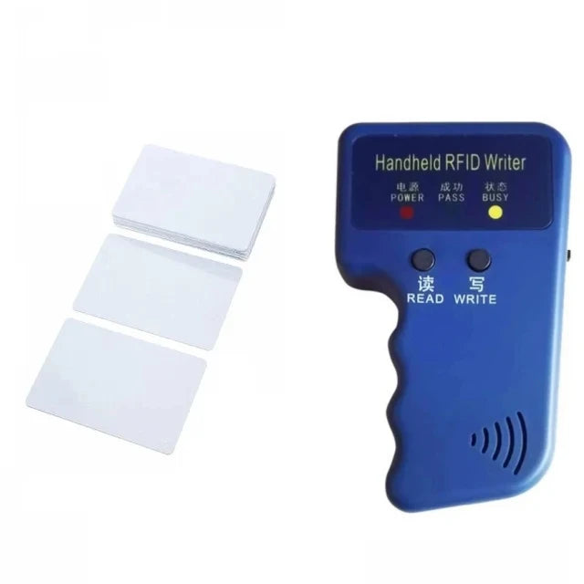 Duplicateur d'écriture portable RFID 125KHz, copie EM4305 T5577, lecture réinscriptible EM4100/TK4100, porte-clés d'identification, carte d'étiquette, expédition rapide