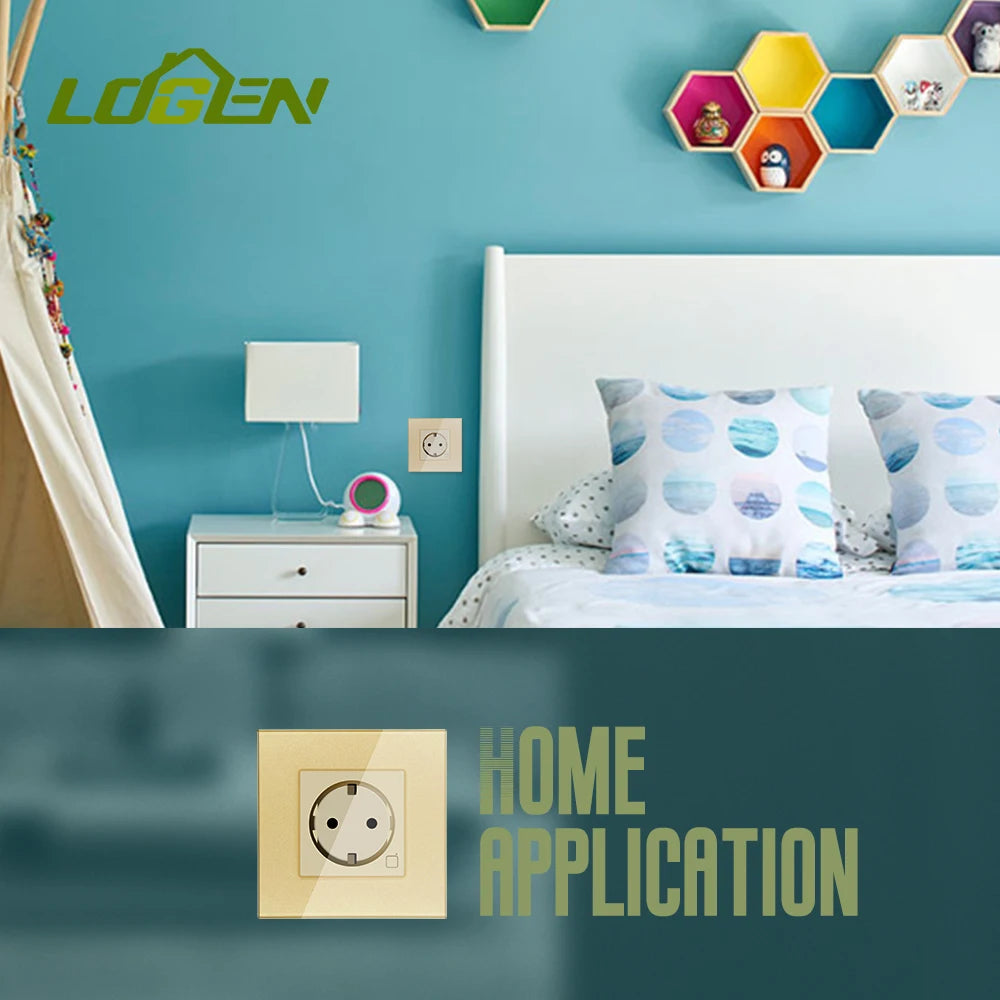 LOGEN Wifi prises intelligentes type-c USB 220V fonctionne avec Tuya vie intelligente Google Assistant Amazon Alexa Yandex Alice prise ue