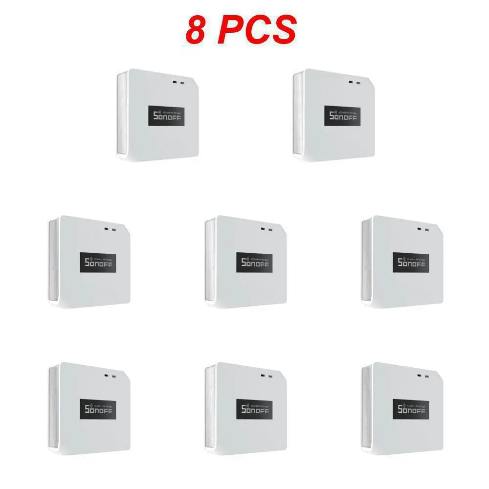 SONOFF RF Bridge R2 433MHz RF Wi-Fi passerelle sans fil scène intelligente prise en charge de la sécurité à domicile capteur DW2-RF PIR3-RF via eWeLink Alexa