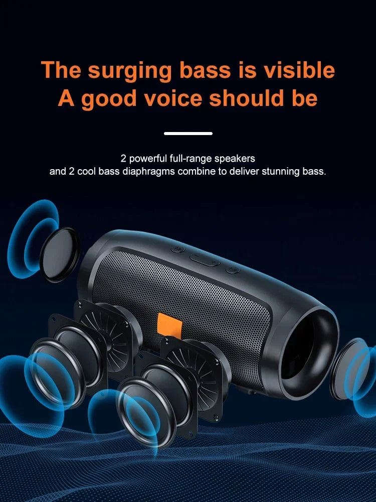 XIAOMI Portable Bluetooth haut-parleur Mini sans fil haute fidélité Surround son extérieur étanche Camping fête haut-parleur