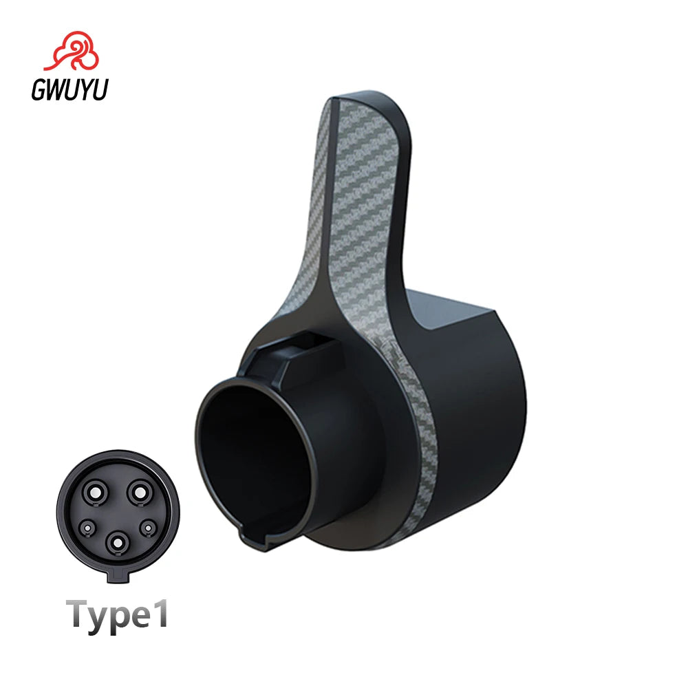 GWUYU-Support de chargeur MZ21 EV Type 1 J1772, connecteur de prise murale, câble de charge de voiture électrique