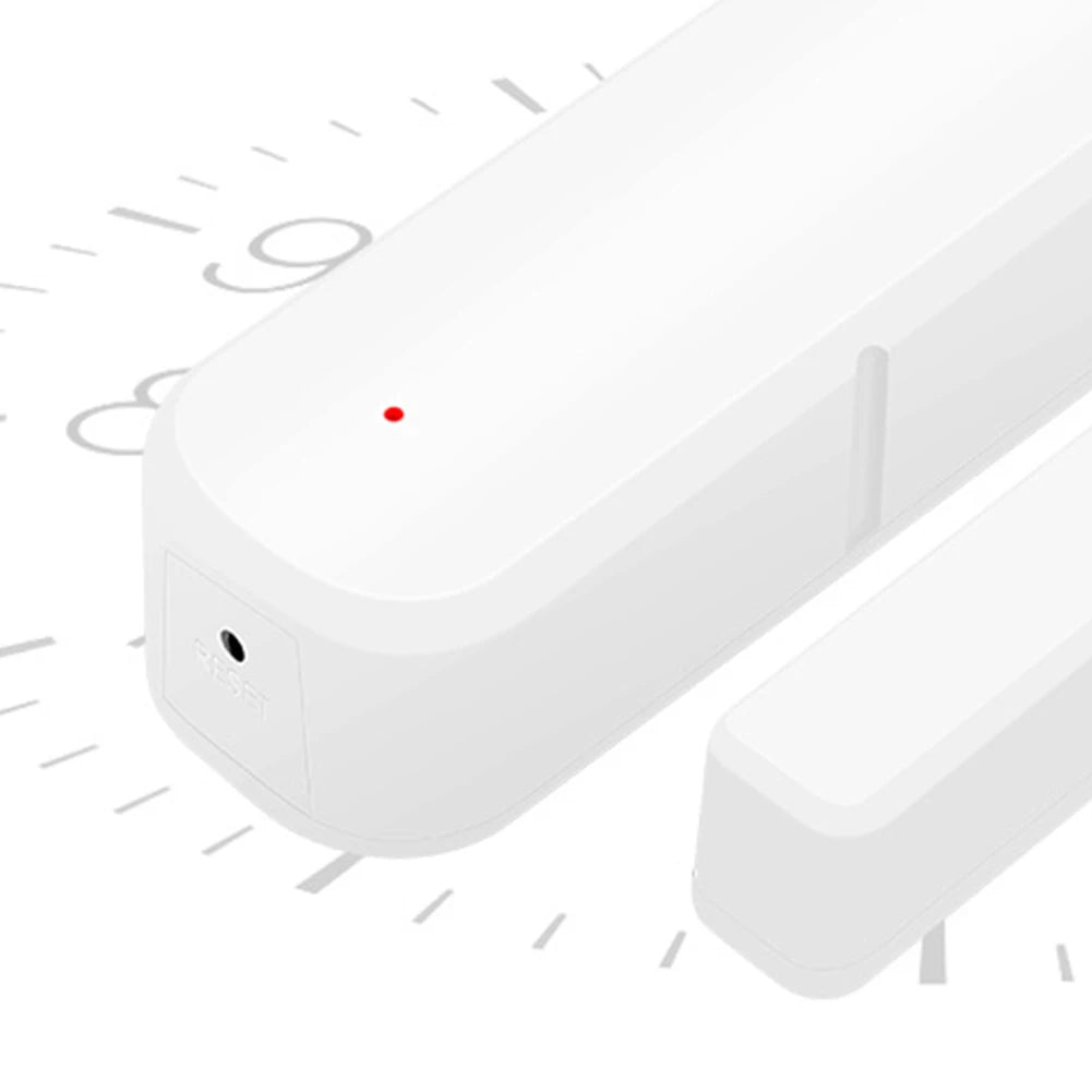 Détecteur intelligent d'ouverture/fermeture de porte WiFi/Zigbee, Notification de capteur de porte de fenêtre Tuya, prise en charge pour Google Home/Alexa pour la maison