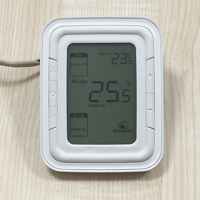 Thermostat numérique pour climatiseur, contrôleur de température à distance, vertical et horizontal, Honeywell, T6861, FCU, T68Également V2WG, T68Également V1WG