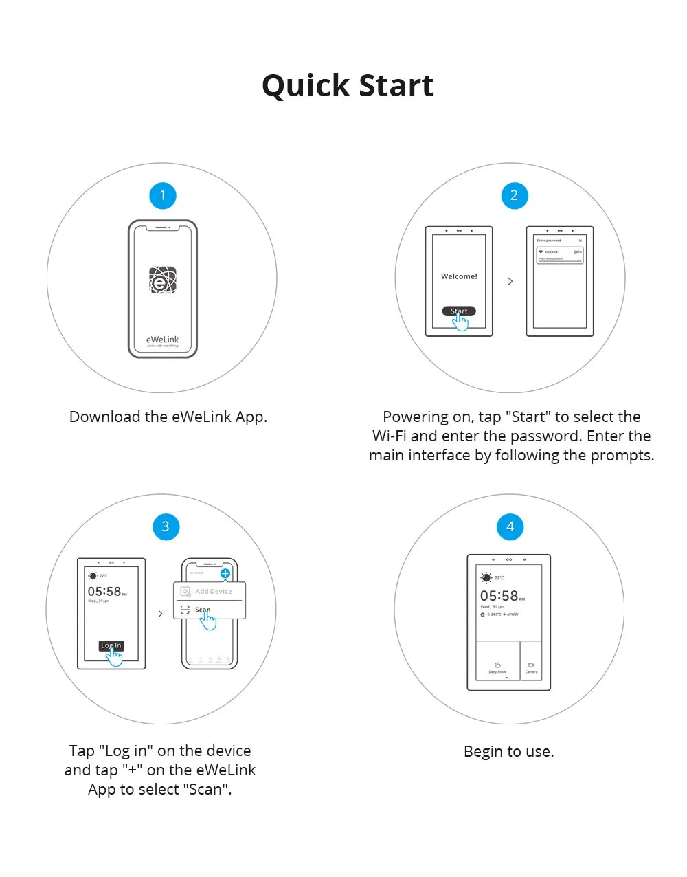 SONOFF NSPanel Pro 120 Type panneau de commande pour maison intelligente consommation d'énergie intelligente Module de commutation bricolage prise en charge des appareils Sonoff