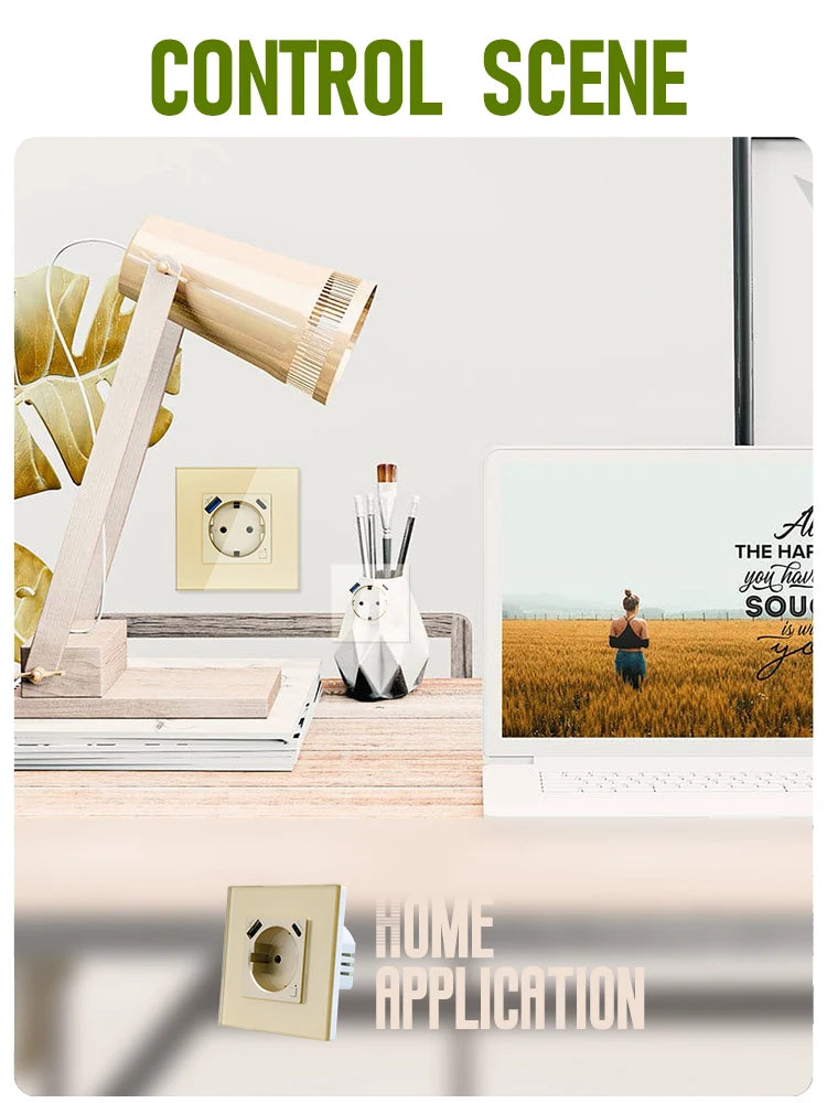 LOGEN Wifi prises intelligentes type-c USB 220V fonctionne avec Tuya vie intelligente Google Assistant Amazon Alexa Yandex Alice prise ue