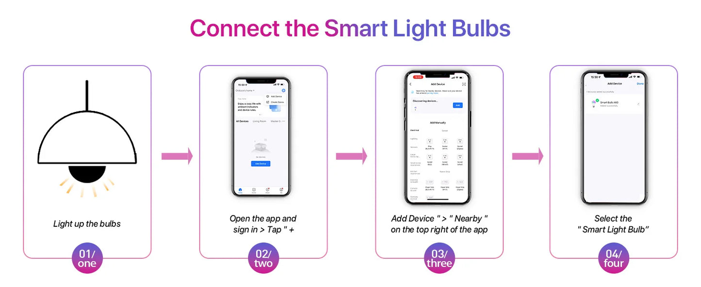 Ampoule LED intelligente Tuya E27 9W 900lm RGBCW, 2 pièces, couleur changeante, AC220V, Bluetooth, WiFi, Alexa/Google Home, ampoules à vis compatibles