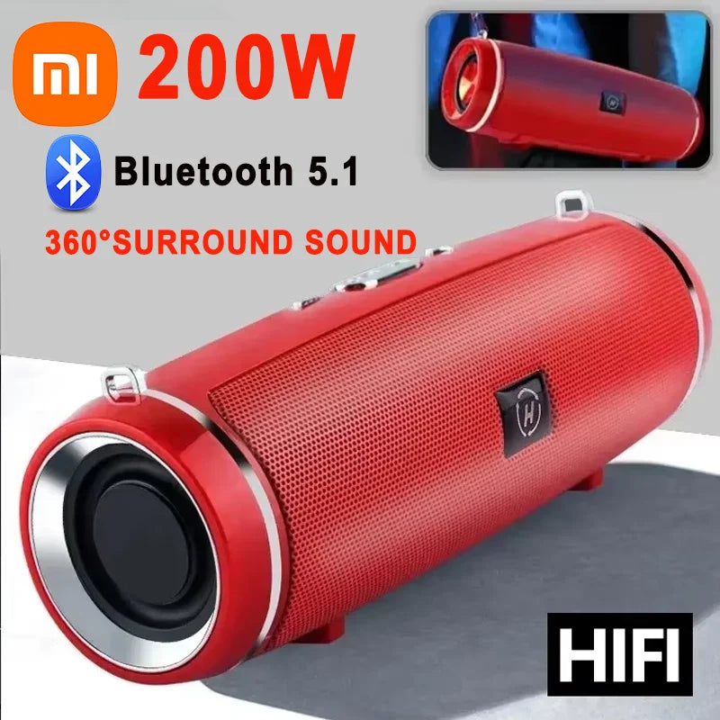 XIAOMI Portable Bluetooth haut-parleur Mini sans fil haute fidélité Surround son extérieur étanche Camping fête haut-parleur