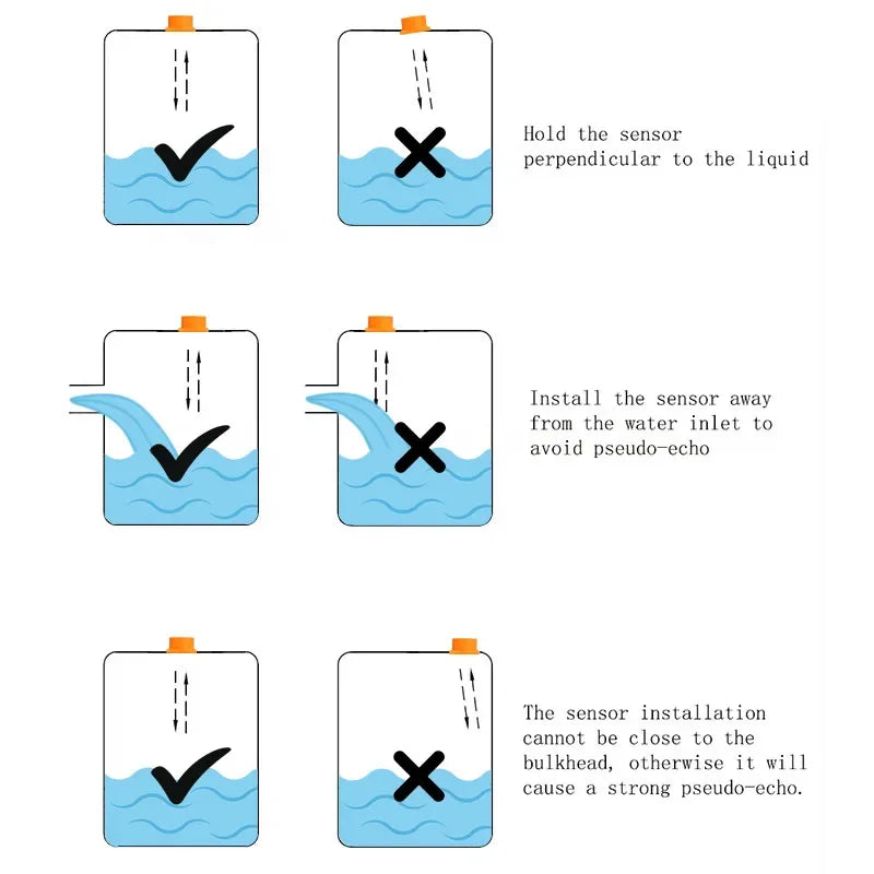 Tuya SmartZigbee-Capteur de niveau de liquide à ultrasons, moniteur d'eau précieuse, notification d'alarme en temps réel, IOS, Android, contrôle par distance