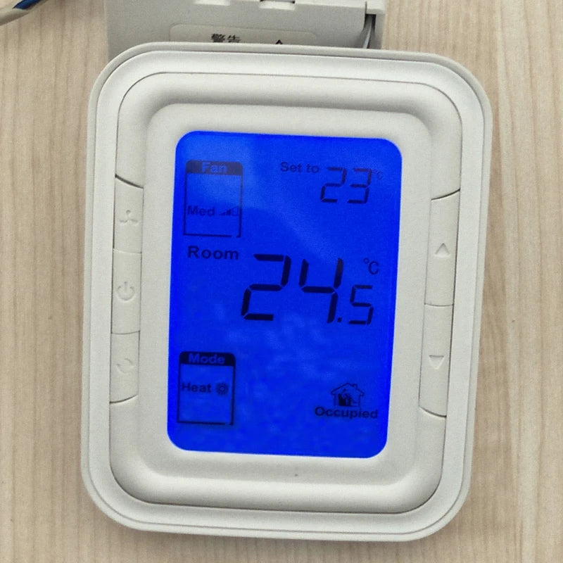 Thermostat numérique pour climatiseur, contrôleur de température à distance, vertical et horizontal, Honeywell, T6861, FCU, T68Également V2WG, T68Également V1WG