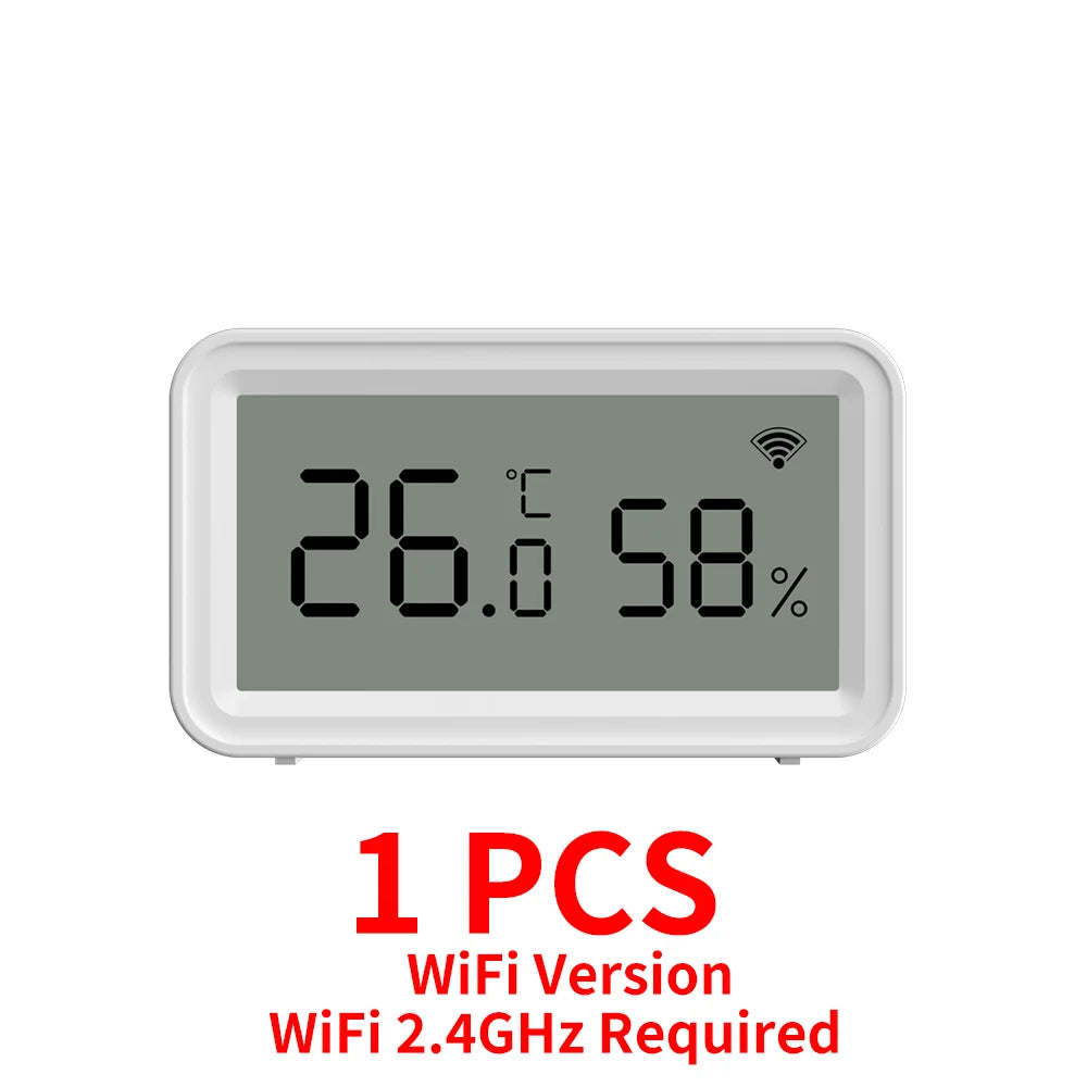 Tuya WiFi Zigbee 3.0 capteur de température et d'humidité pour maison intelligente APP télécommande SmartLife fonctionne avec Alexa Google Assistant