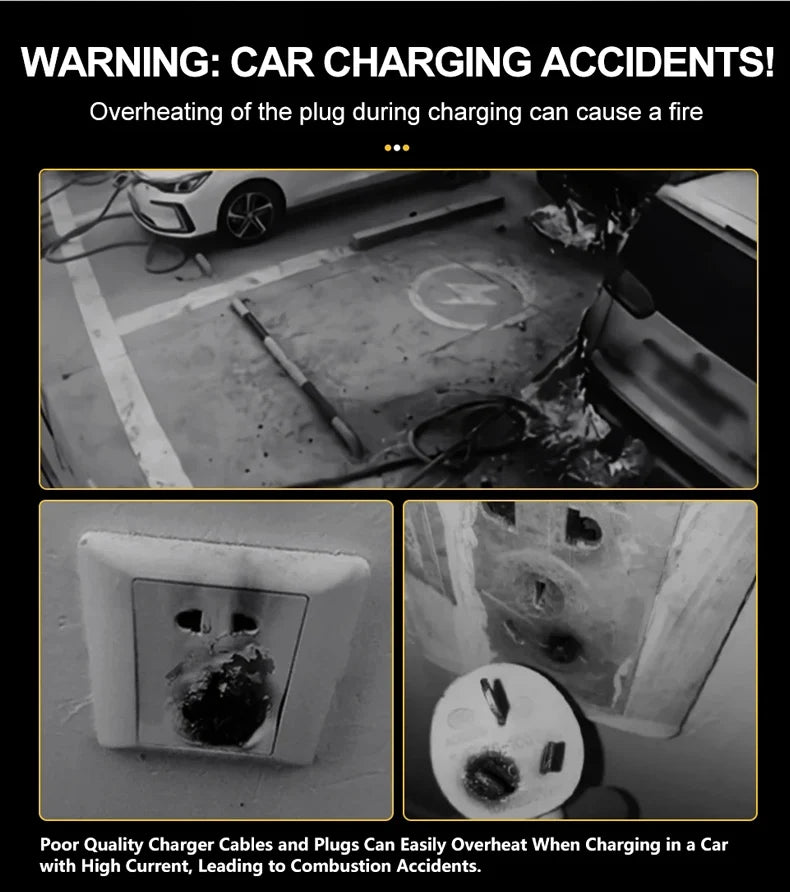 Teschev 3.5KW chargeur EV Portable Type 1 J1772 16A câble de charge GBT Wallbox EVSE Type 2 Stations de charge pour véhicule électrique