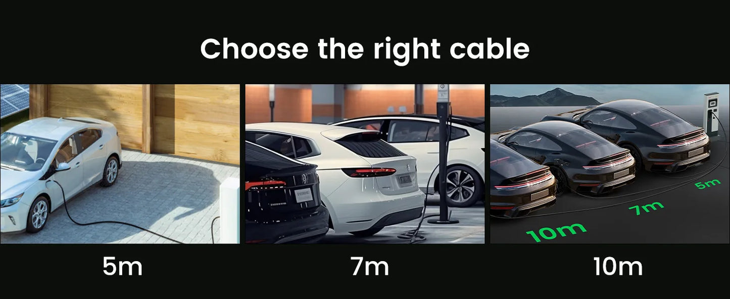 Goneo-Câble de Chargement existent Électrique, EV/PHEV, Type 2, 3 Phases, 22kw, 11kw, 7kw, Vop 2 à Vop 2, Hybrid Auto Cable T2