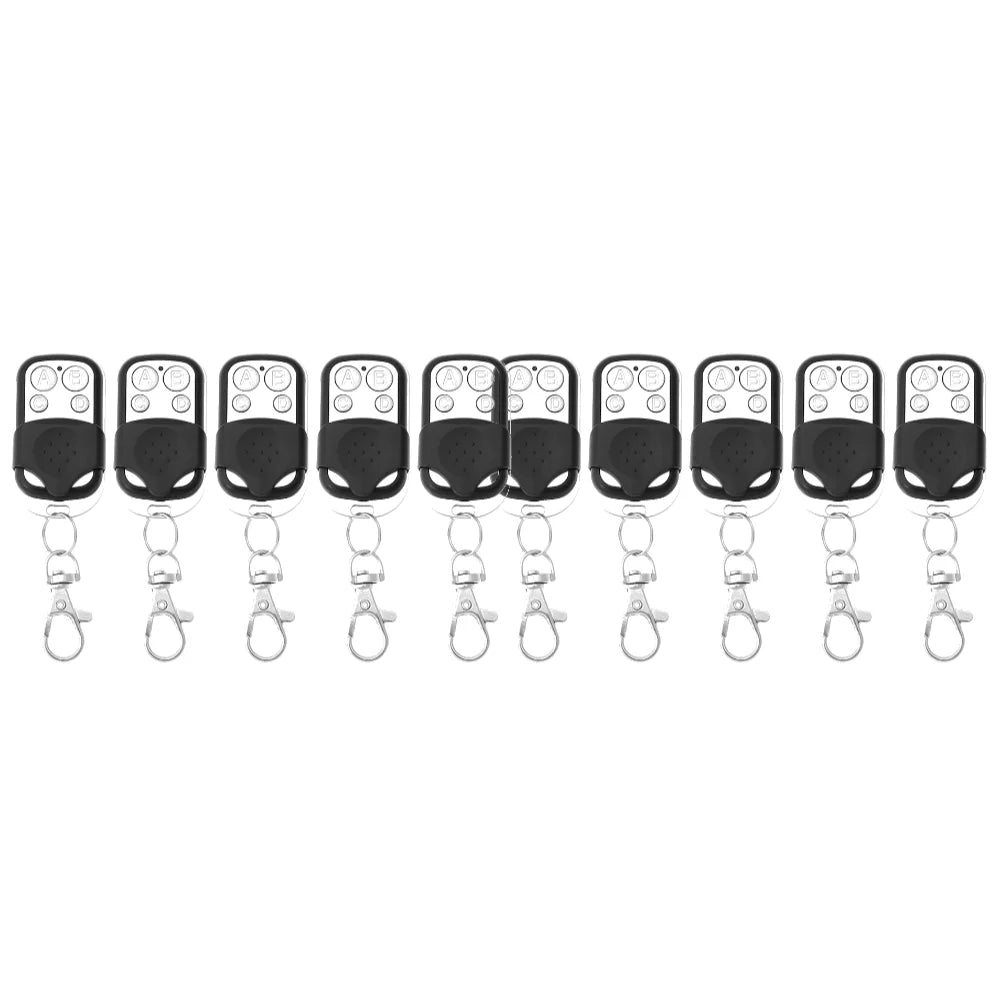 10 pièces 433MHz copie intelligente duplicateur télécommande 4 boutons électrique porte de Garage ouvre-porte télécommande Code de clonage clé de voiture