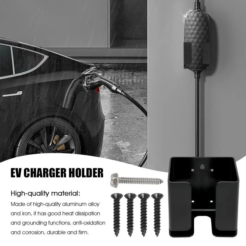 Support de boîte de chargeur EV pour nouvelle énergie, étui de prise de chargeur de voiture électrique, support de boîte de commande de charge de véhicule électrique