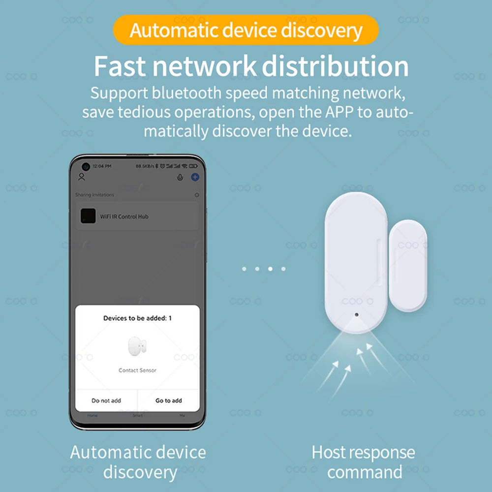 Tuya ZigBee – capteur de porte et fenêtre, détection de lumière Lux 2 en 1, alarme magnétique en temps réel, application, moniteur à distance, fonctionne avec Alexa Google