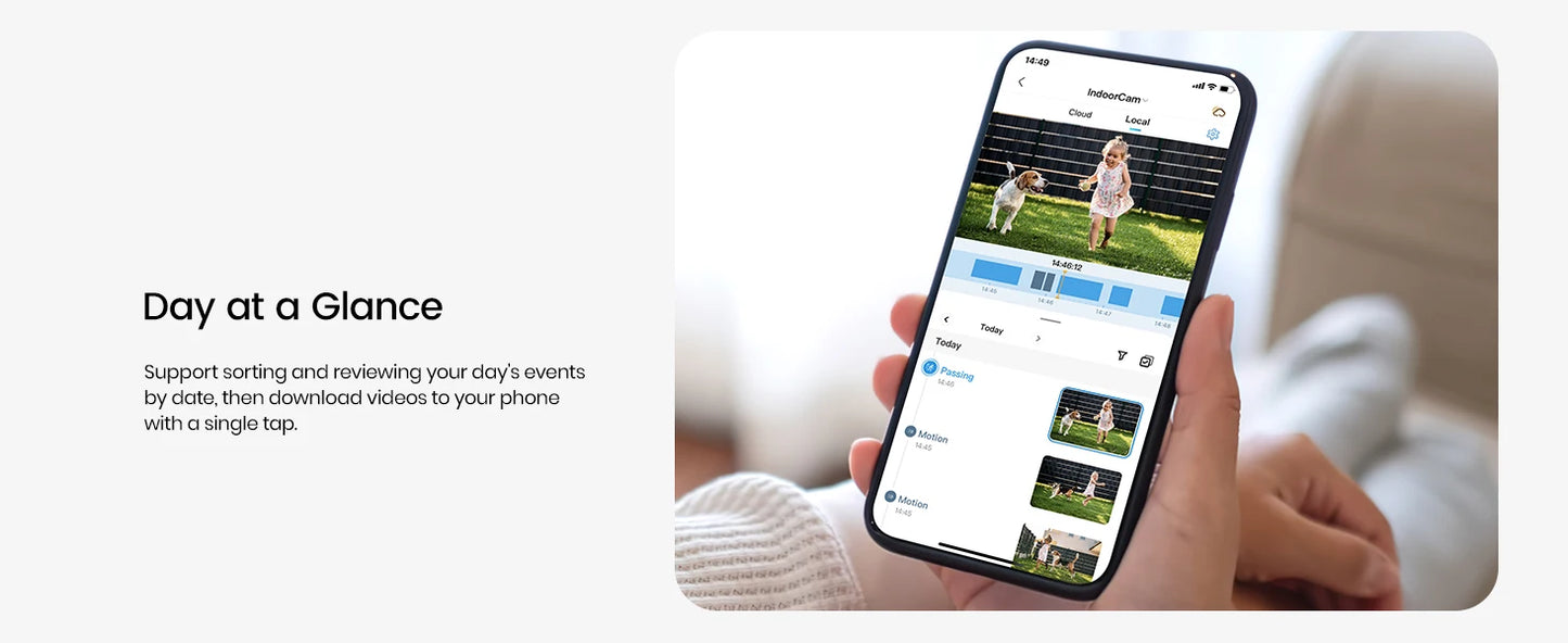 AOSU 5MP UHD WiFi Projecteur Caméra Extérieure 360 °   Vue couleur Vision nocturne Caméra de sécurité sans fil Détection PIR Audio bidirectionnel