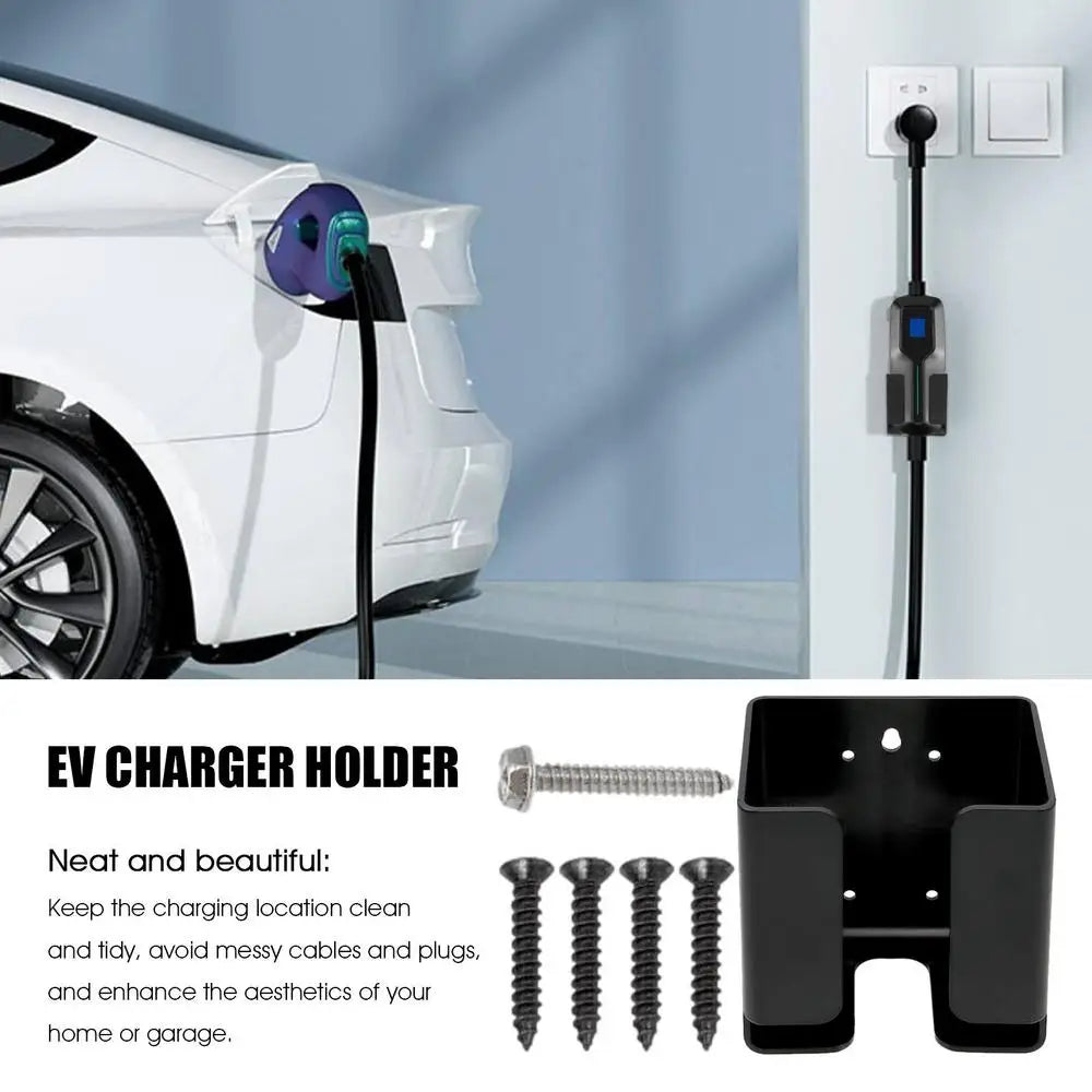 Support de boîte de chargeur EV pour nouvelle énergie, étui de prise de chargeur de voiture électrique, support de boîte de commande de charge de véhicule électrique