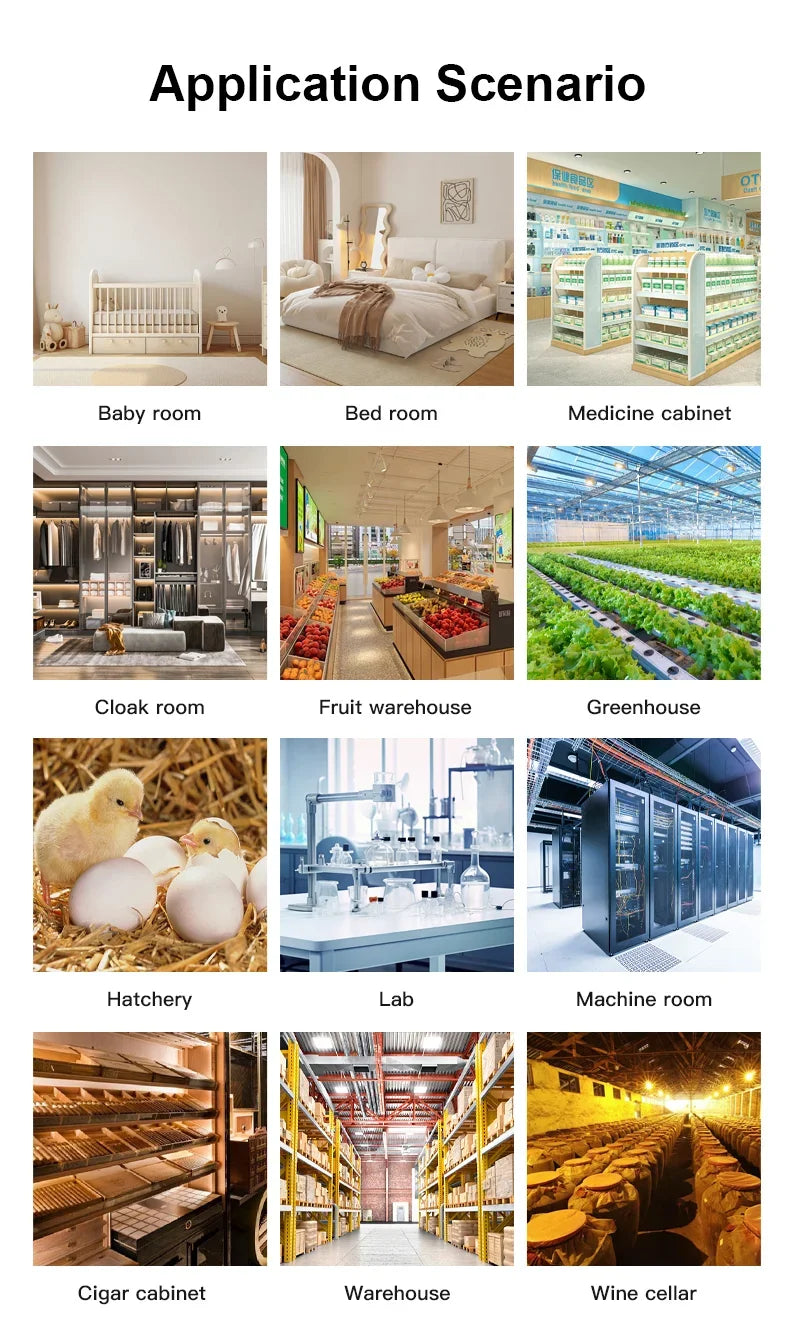 Tuya WiFi Zigbee 3.0 capteur de température et d'humidité pour maison intelligente APP télécommande SmartLife fonctionne avec Alexa Google Assistant