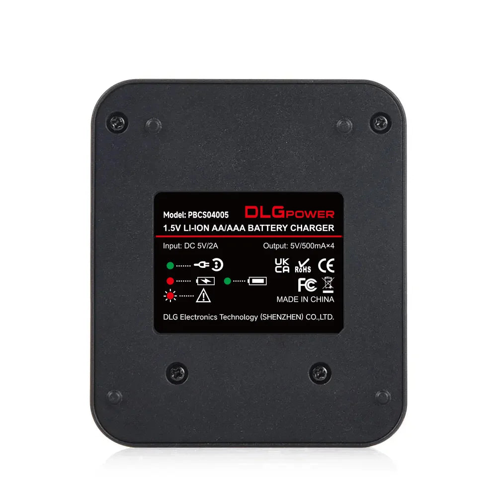 DLGpower-Batterie lithium-ion aste AA/aa, pour jouet électrique, souris sans fil, chargeur, 4/8 p12, 1,5 V, 3300mWh