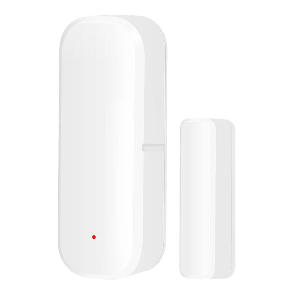 Détecteur intelligent d'ouverture/fermeture de porte WiFi/Zigbee, Notification de capteur de porte de fenêtre Tuya, prise en charge pour Google Home/Alexa pour la maison