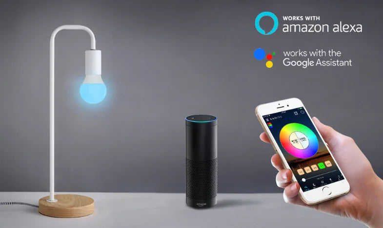 Ampoules Led intelligentes WIFI E27 TUYA/Smart Life RGB + blanc + ampoule Led chaude 220v lampe pour Yandex Alice automatisation Google Home Alexa