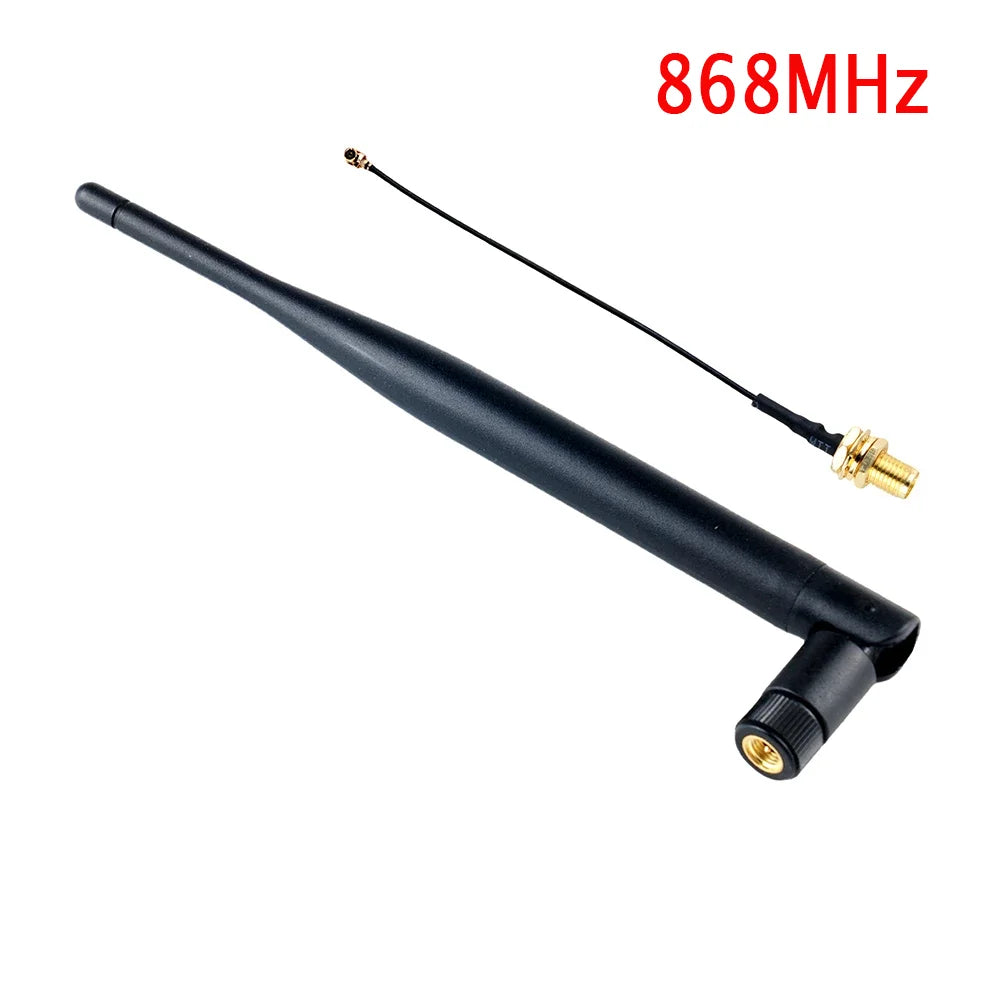 Antenne LoRa 868MHz / 915MHz 5DBi SMA mâle avec câble d'extension IPEX omnidirectionnel pour LoRa méshtastique 32 V3 LoRaWAN1/2/4 pièces
