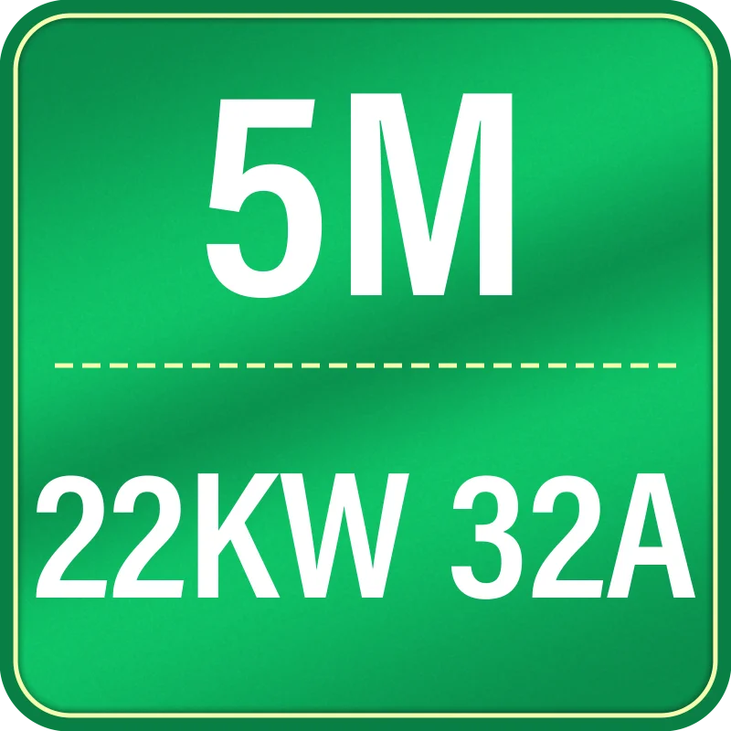 Goneo-Câble de Chargement existent Électrique, EV/PHEV, Type 2, 3 Phases, 22kw, 11kw, 7kw, Vop 2 à Vop 2, Hybrid Auto Cable T2