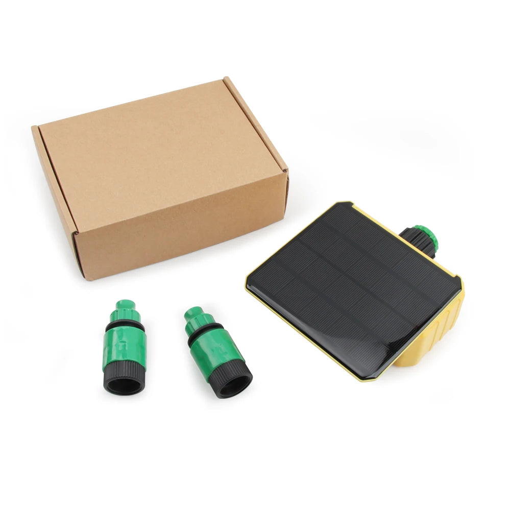 Yieryi-Minuterie d'Irrigation Solaire WIFI 1/2 Voies, Tuya/Smart Life, Valve Intelligente, Jardin Extérieur, Goutte à Goutte