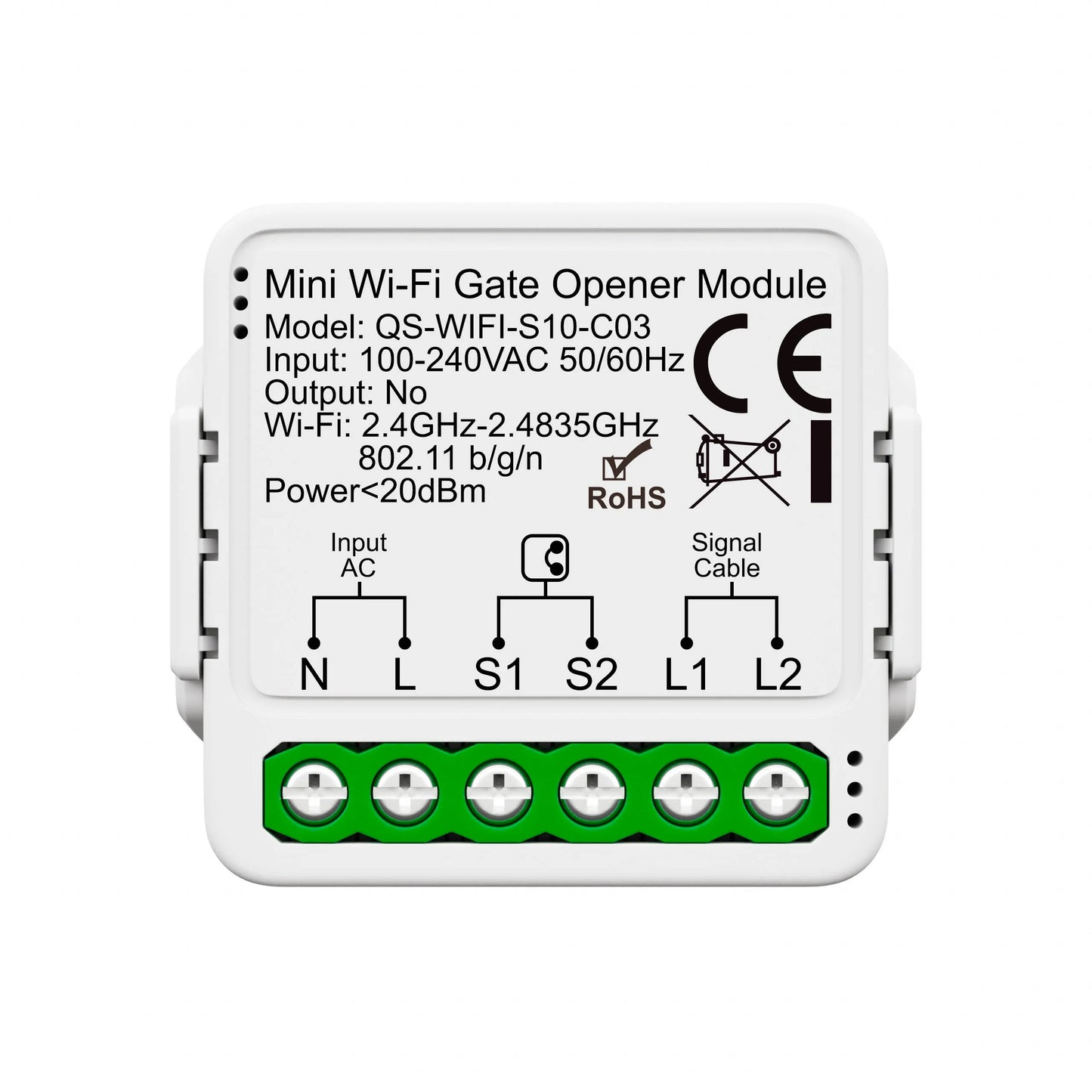 Ouvre-porte intelligent Tuya, Module de contrôleur de porte WiFi/Zigbee, Compatible avec Alexa Echo Google Home Siri