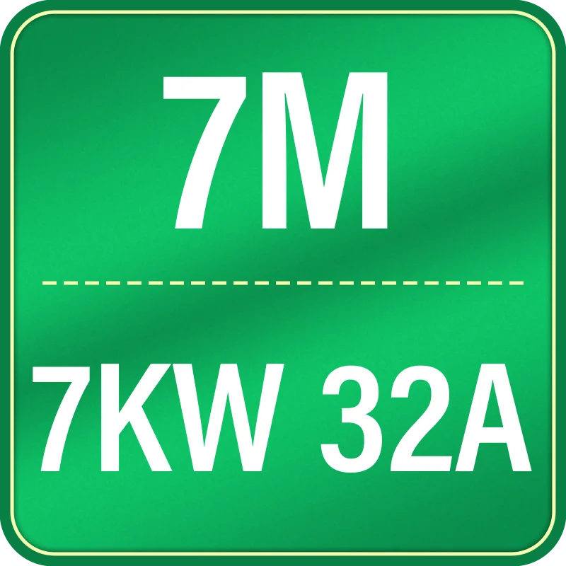 Cable pour vehicule electrique (VE) de Goneo Type 2 triphasé, 22KW/11KW, 32A/16A, 7M/5M, type 2 De type 2, EV,PHEV,chager Câble