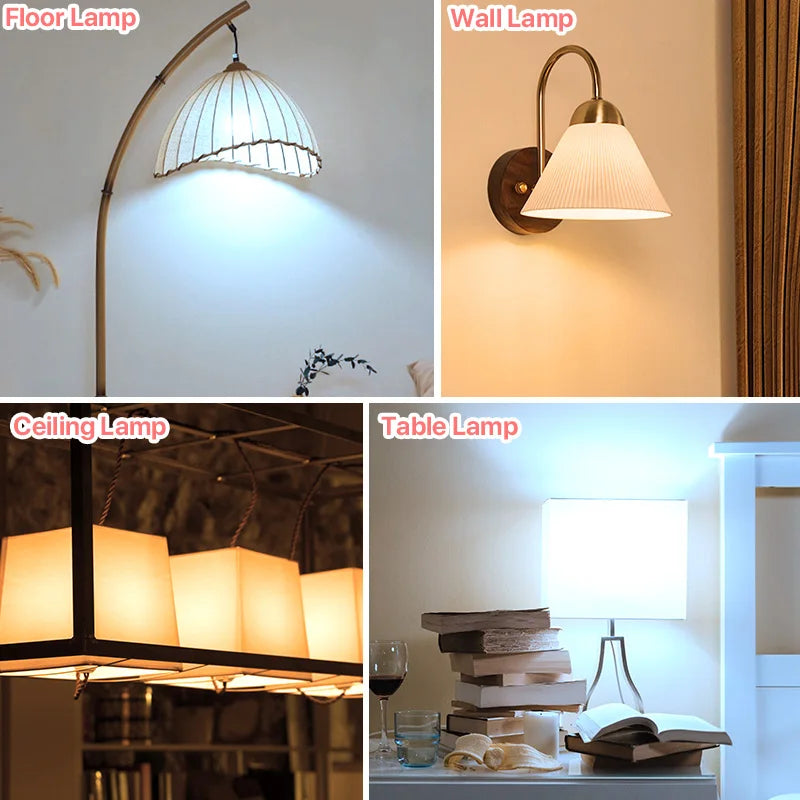 Ampoule à baïonnette à économie d'énergie, ampoules LED, non dimmable, AC220V, 9W, 900LM, B22, 3000K, 4000K, 6500K, BC, A60, GLS, 6 pièces