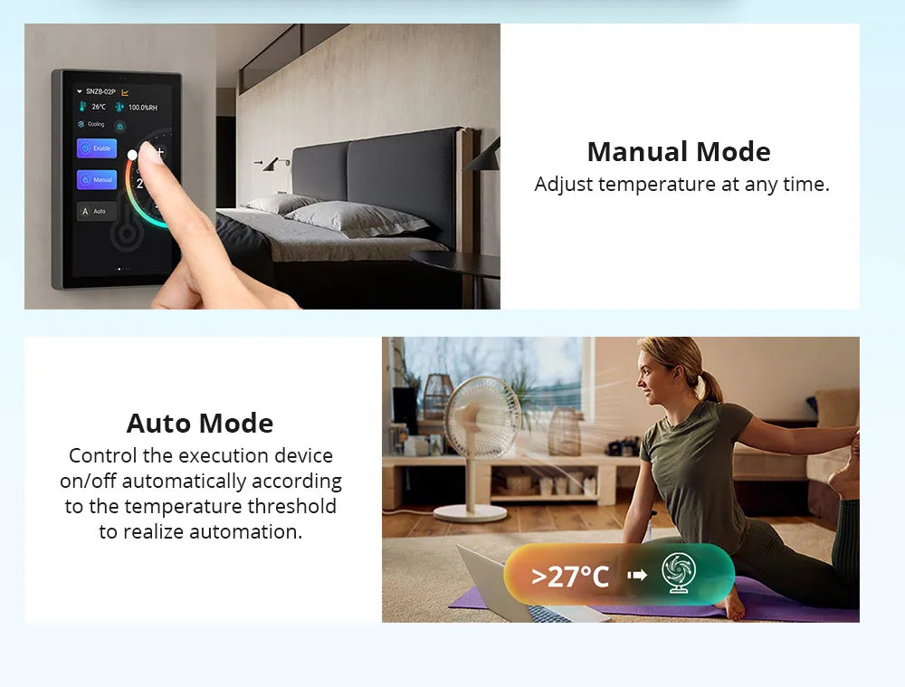 SONOFF NSPanel Pro 120 Type panneau de commande pour maison intelligente consommation d'énergie intelligente Module de commutation bricolage prise en charge des appareils Sonoff