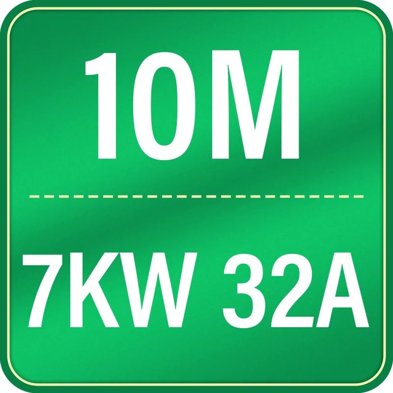 Cable pour vehicule electrique (VE) de Goneo Type 2 triphasé, 22KW/11KW, 32A/16A, 7M/5M, type 2 De type 2, EV,PHEV,chager Câble