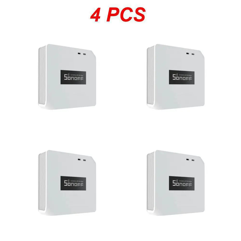 SONOFF RF Bridge R2 433MHz RF Wi-Fi passerelle sans fil scène intelligente prise en charge de la sécurité à domicile capteur DW2-RF PIR3-RF via eWeLink Alexa