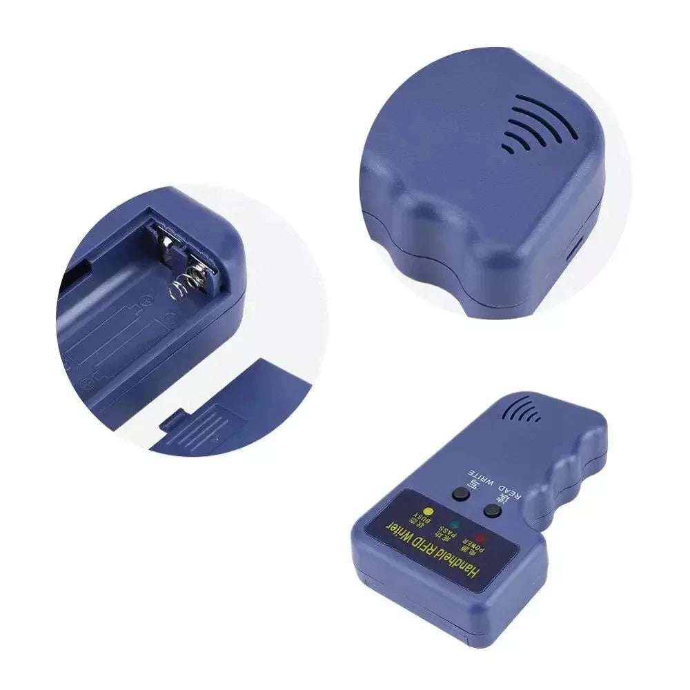 Duplicateur d'écriture portable RFID 125KHz, copie EM4305 T5577, lecture réinscriptible EM4100/TK4100, porte-clés d'identification, carte d'étiquette, expédition rapide